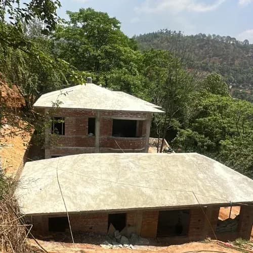 Mrs. Norbu Gari's Farm House Construction